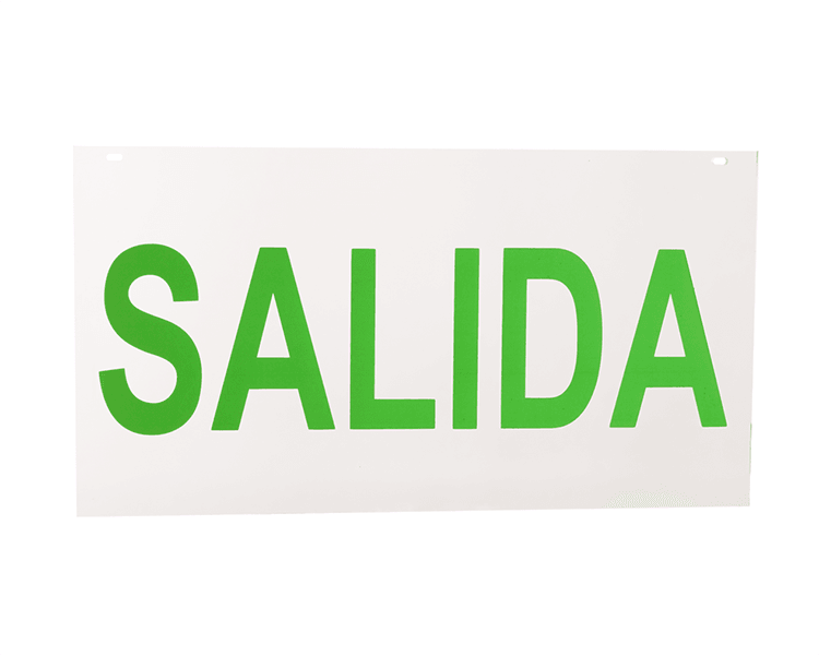 Çıkış işareti Akrilik Panel Salida