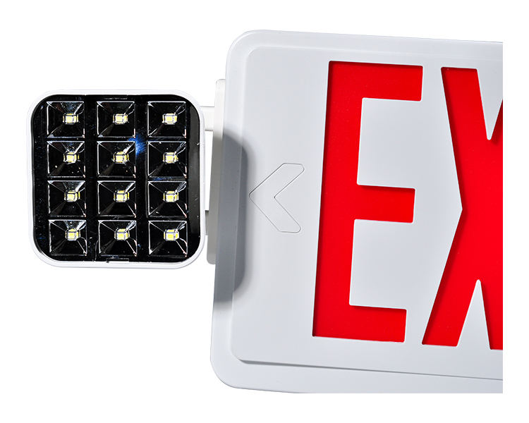 LED kafalarla jlec2bcw-bi-bi-color combo acil çıkış işareti