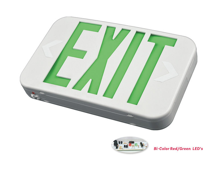 EZXTEU2BCWEM (EZCXTEU2BCWEM) -bi-Renk Boyutu LED Çıkış İşareti