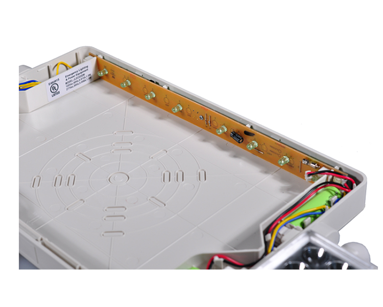 LED kafaları olan Jlecd2GW-Green Acil Ateş Çıkış Işıkları