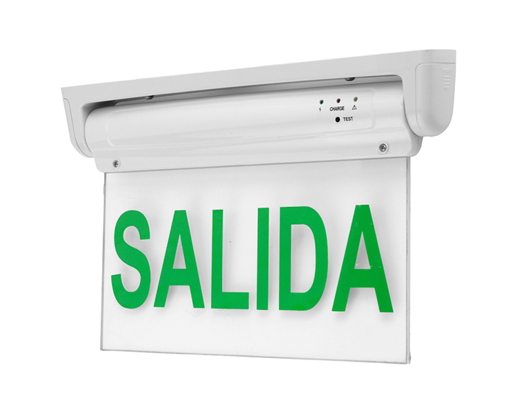 LE2912-5 veya 10 yeşil LED acil çıkış işareti