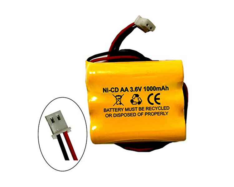 NI-CAD Pil 3.6v 1000mAh
